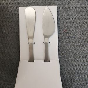 Threshold Silver Cheese Knife Set